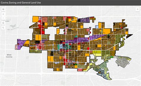 city of covina zoning map.